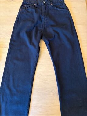 Levi’s Selvedge 501 Black Jeans